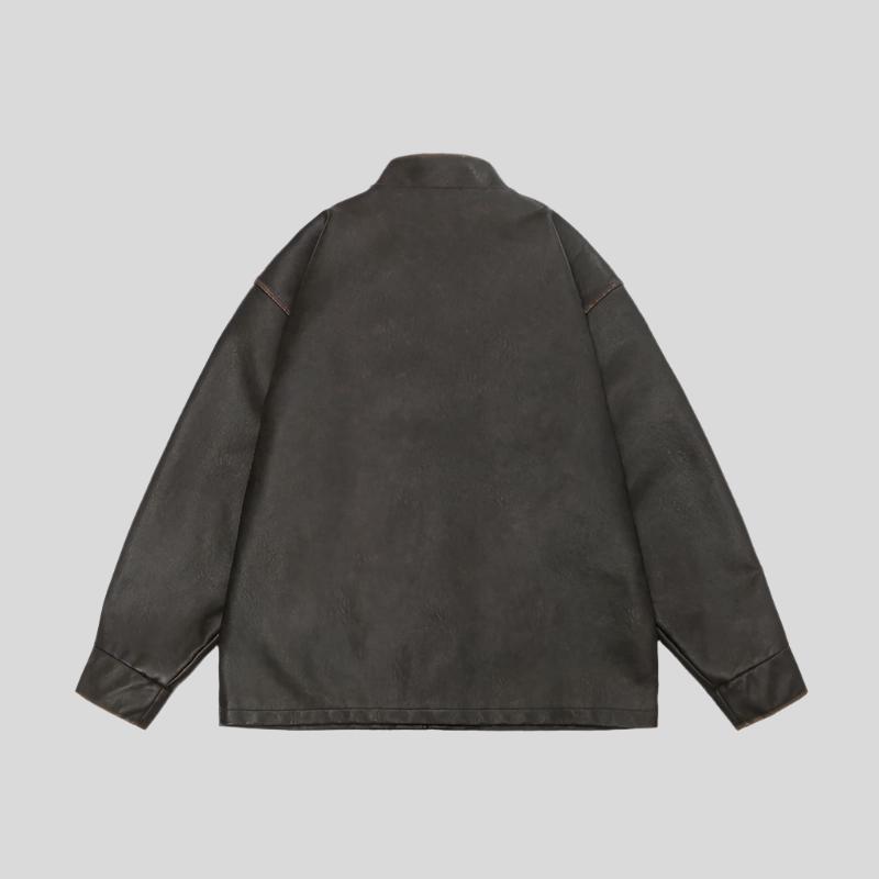 ג'קט עור וינטג' דגם JEO