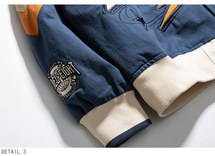 Embroidered Baseball Jacket BON
