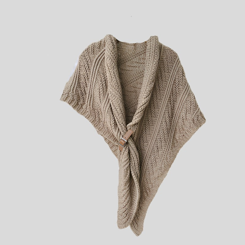VIV Belted Warming Poncho