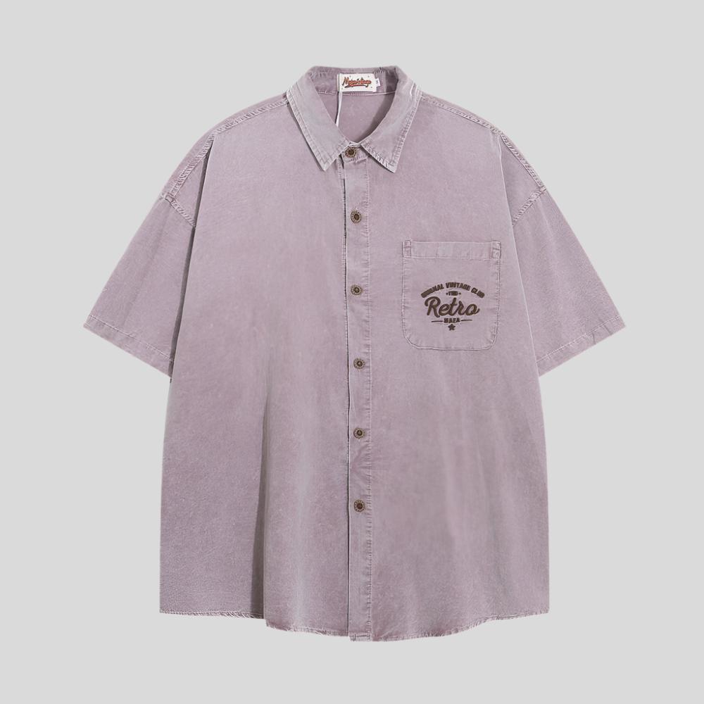 FIM Cropped Button Shirt