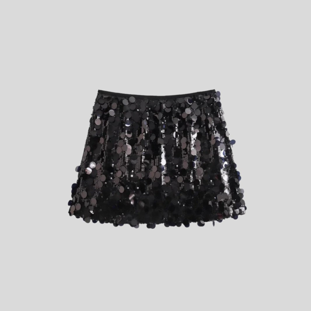 PP Sequin Mini Skirt