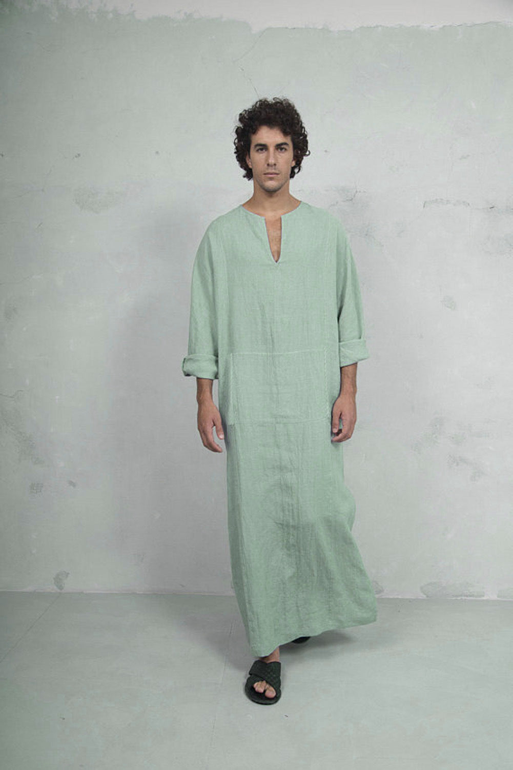 Ethnic Cotton Kaftan Dress