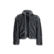 CO CC Brown Fur Coat