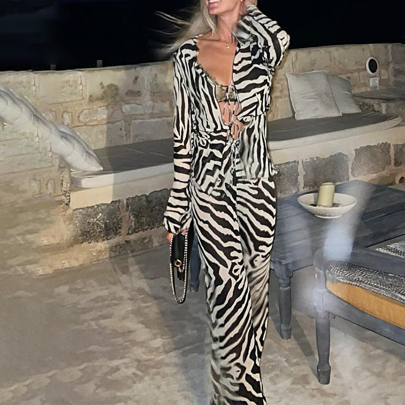 ZEBRA Pants & Shirt Set