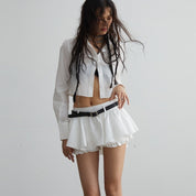 חצאית עם מכנסון דגם Rock Princess♣