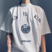 Jesus is King Chicago טי שירט