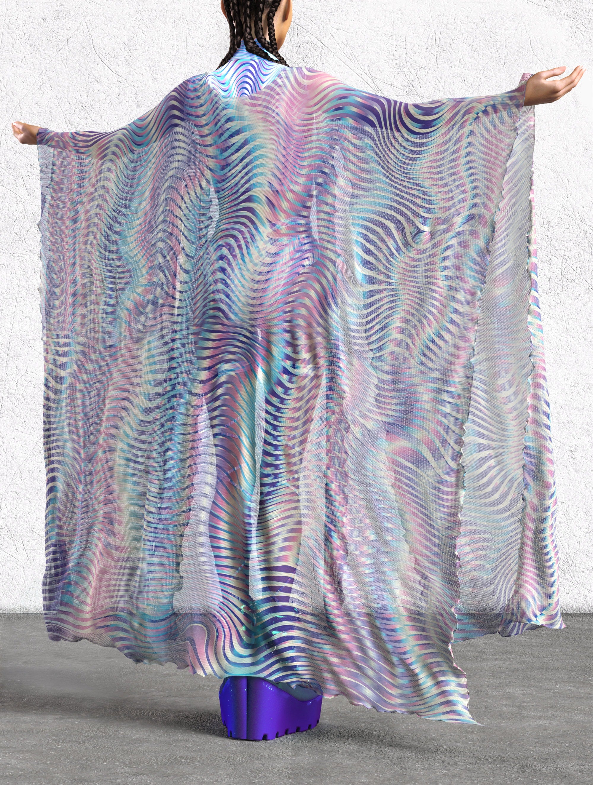 Rave Disco Set Women, Psychedelic Woman Clothing, Women Rave Set, Festival Clothing, Woman Outfit, Festival Outfit, Rave Kimono Set Woman