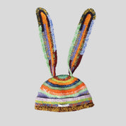 Knitted rabbit hat