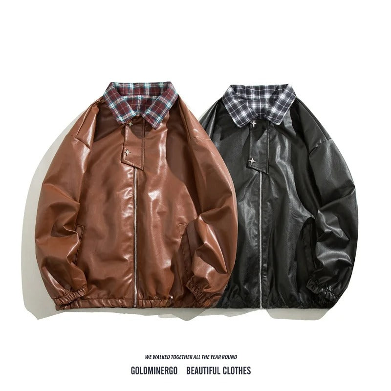 GIG Plaid Patch Jacket