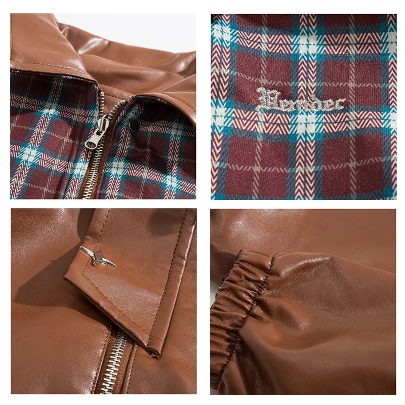 GIG Plaid Patch Jacket