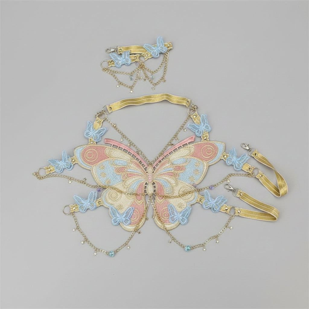 Butterfly Top with Chains