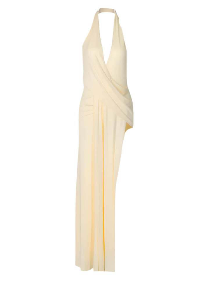 Shaniqa Maxi dress with open back