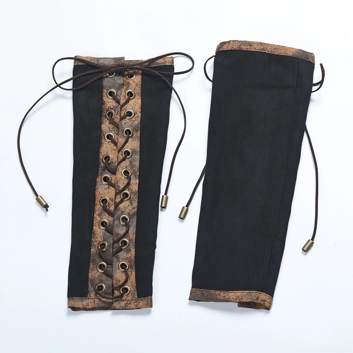 Hand-tied gloves