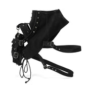Black leather strap
